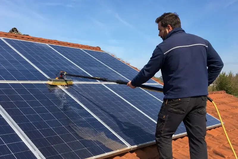 Nettoyage et entretien de panneaux solaires à Busigny