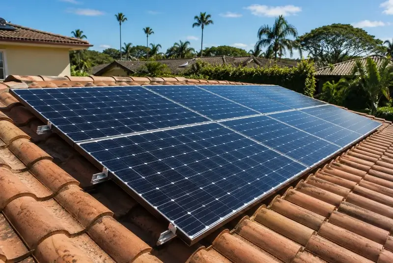 Installation de panneaux solaires à Busigny